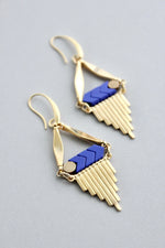 Cleopatra Earrings | Blue + Brass