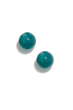 Studio 54 Fringe Earring - 18K Gold Plated: Green Onyx
