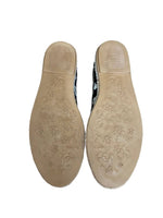 Silk Velvet Ikat Espadrille: 8