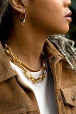 Rain Hoops -18K Gold Plated