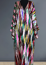 One-of-a-Kind Vintage Silk Ikat Kimono