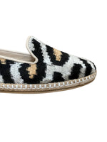 Silk Velvet Ikat Espadrille: 8
