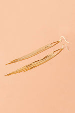 Debbie H Earrings - 18K Gold Plated