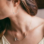 Japanese Seed Bead Hoops- multiple colorways: Chocolate