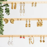 Wood 30 Pair Earring Display
