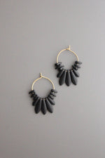Midnight Petals Earrings