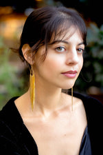 Debbie H Earrings - 18K Gold Plated